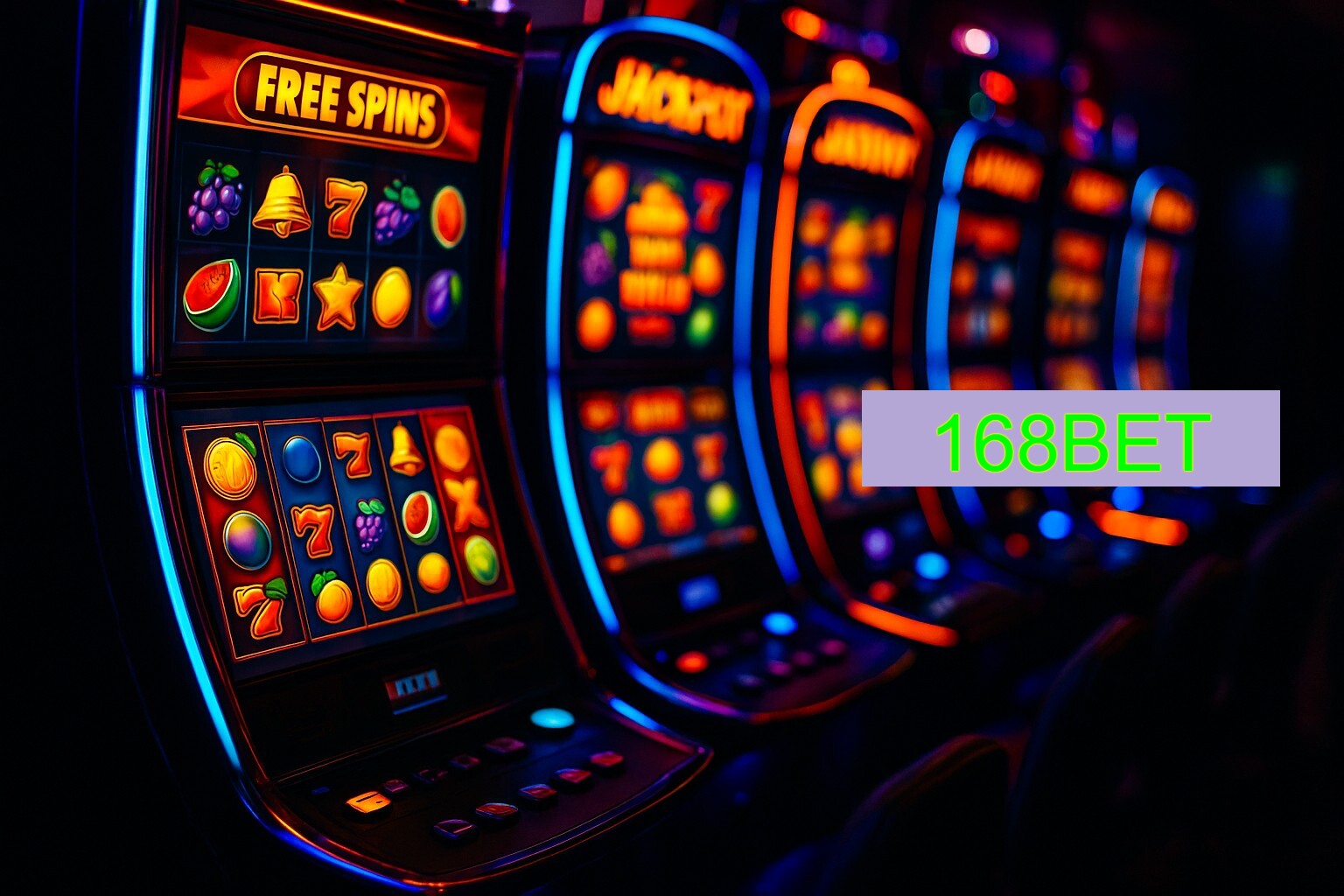 Diversos jogos de caça-níqueis